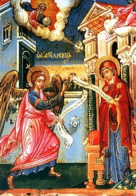 7 апреля – Благовещение Пресвятой Владычицы нашей Богородицы и Приснодевы Марии