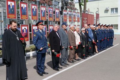 Протоиерей Антоний Шварев принял участие в торжественных мероприятиях УФСИН, посвященных Дню Победы