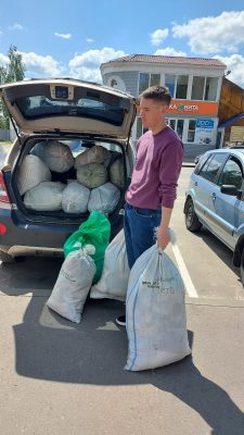 Центр гуманитарной помощи передал Городищенскому благочинию партию вещей для нуждающихся