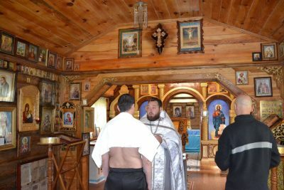 Протоиерей Антоний Шварев совершил крещение осужденного в исправительной колонии №7