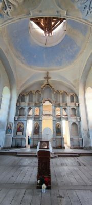 В восстанавливаемом Казанском храме села Марфино состоялась миссионерская литургия