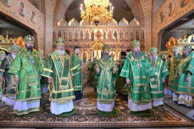 Митрополит Серафим принял участие в торжествах в Троице-Сергиевой лавре