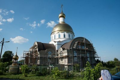 Митрополит Серафим и епископ Митрофан совершили всенощное бдение в Сергиевской церкви села Соловцовка