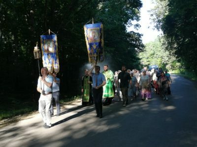 В день памяти Иоанна Оленевского состоялся крестный ход в Соловцовку