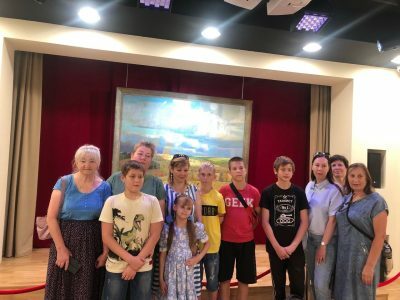 Воспитанники воскресной школы Спасского кафедрального собора провели активные каникулы