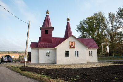 В Неделю 14-ю по Пятидесятнице митрополит Серафим совершил великое освящение Иоанно-Предтеченского храма в селе Блохино