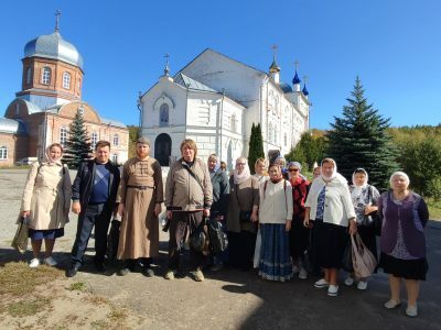 Состоялось паломничество в Свято-Тихвинский Керенский мужской монастырь