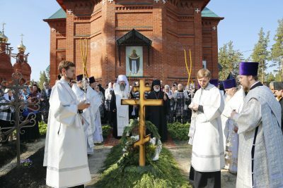 В Шиханском Покровском монастыре прошли заупокойные богослужения на 40-й день после кончины игуменьи Нимфодоры (Свирко)