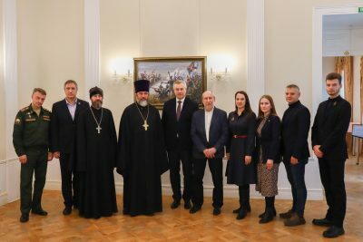 Представители Пензенской епархии приняли участие в открытии выставки, посвященной 210-летию победы в битве под Лейпцигом