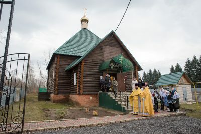 В Неделю 23-ю по Пятидесятнице митрополит Серафим совершил литургию в Никольской церкви Нижнего Ломова