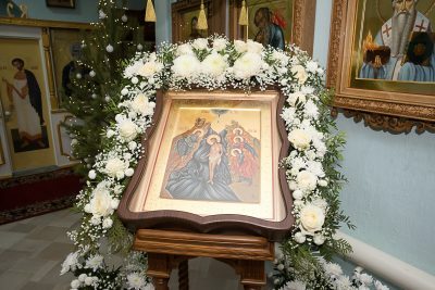 В канун Крещения Господня митрополит Серафим совершил всенощное бдение в Богоявленском соборе Пензы