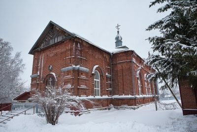 В Неделю по Богоявлении митрополит Серафим совершил литургию в Казанском храме села Кривошеевка
