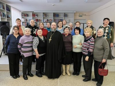 В рамках православного лектория состоялась встреча со священником Андреем Поляковым