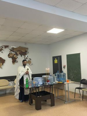 Иерей Сергий Беляков посетил физкультурно-оздоровительный центр для людей с ограниченными возможностями «Адели-Пенза»