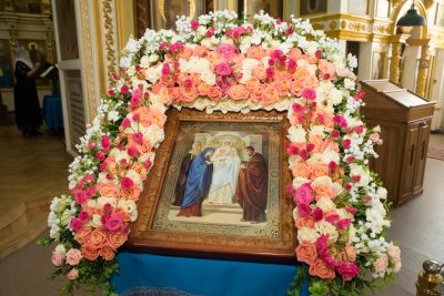 В праздник Сретения Господня митрополит Серафим совершил литургию в Покровском соборе Пензы