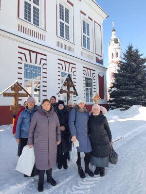 Пензенские паломники посетили Троице-Сканов монастырь в Наровчате