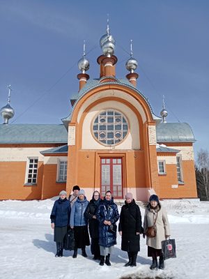 Состоялось паломничество по святыням Лунинского района