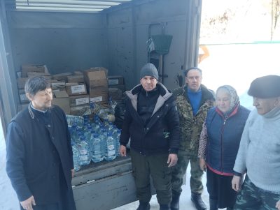 Состоялась очередная отправка гуманитарного груза от Мокшанского благочиния в зону СВО