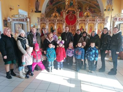 Воспитанники детского сада №120 посетили с экскурсией Никольский храм г. Пензы