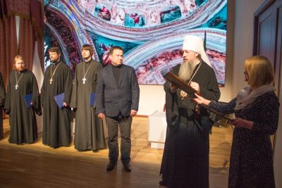 Митрополит Серафим принял участие в открытии выставки «Пенза. Путь православия»