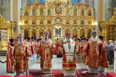 Митрополит Серафим поздравил епископа Назария с 15-летием архиерейской хиротонии