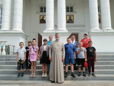 Воспитанники воскресных школ Городищенского благочиния посетили Спасский кафедральный собор