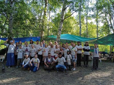 Завершился православный палаточный лагерь «Истоки семейных традиций»