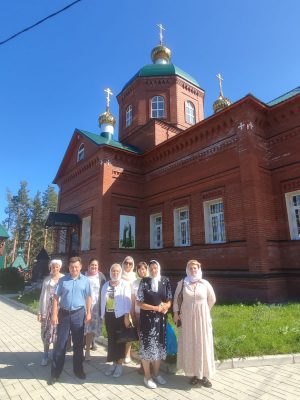 Паломники из Пензы посетили Покровский Шиханский женский монастырь