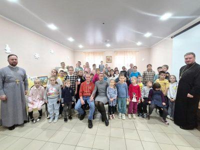 В воскресной школе Никольского храма г. Пензы прошла встреча с участником СВО