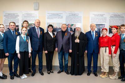 Митрополит Серафим принял участие в открытии выставки, посвященной Василию Бочкареву