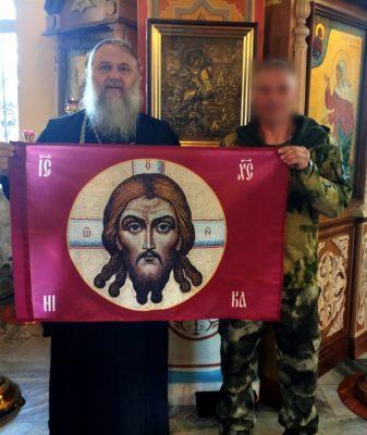 Священник встретился с участником специальной военной операции