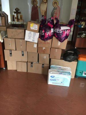 Прихожане Никольского храма села Чаадаевка отправили гуманитарную помощь в зону СВО