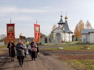 В селе Вирга состоялся крестный ход и освящение источника