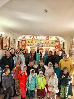 Воспитанники детского сада приняли участие в водосвятном молебне