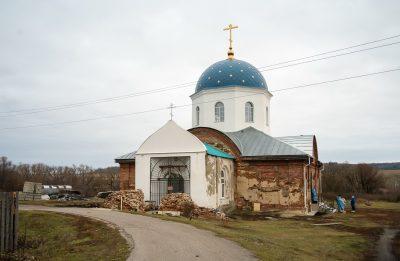 В престольный праздник митрополит Серафим совершил литургию в храме Казанской иконы Божией Матери в Ленино