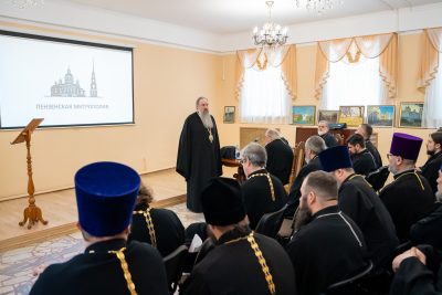 Состоялось расширенное заседание Архиерейского совета Пензенской митрополии