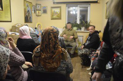 Участники клуба «Жены-мироносицы» при Серафимовском храме Пензы встретились с участником СВО