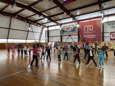 В Городище прошла Рождественская спортивная эстафета