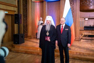 Митрополит Серафим награжден орденом «За верность долгу»