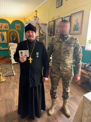 Священник Алексей Авдонин удостоен медали «За помощь фронту»