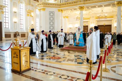 Митрополит Серафим совершил панихиду по подвижнику благочестия священнику Николаю Болоховскому