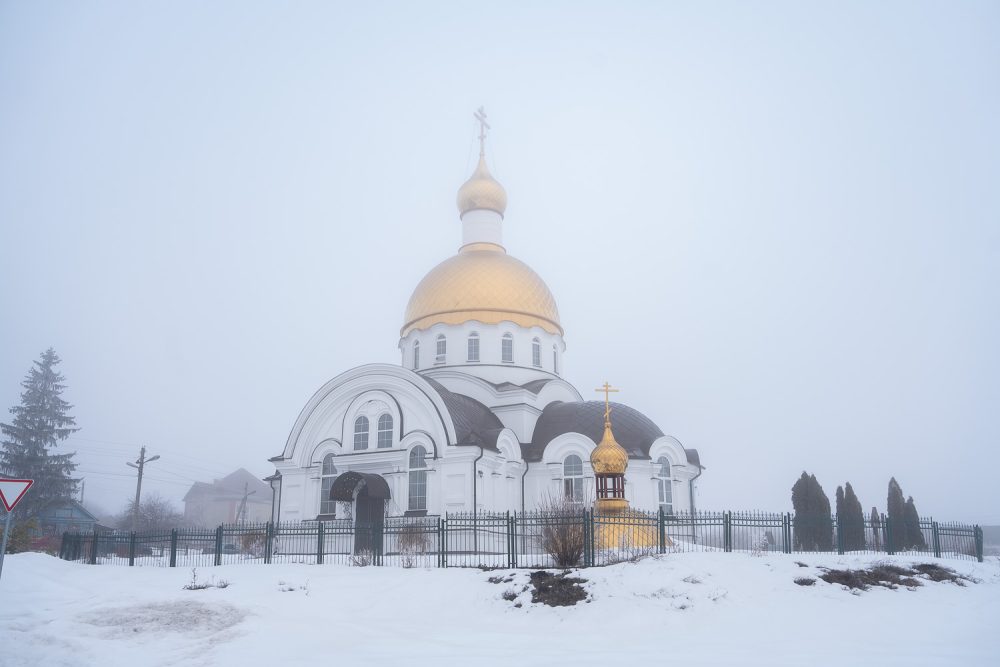В день памяти 40 мучеников Севастийских митрополит Серафим совершил литургию в Сергиевском храме села Соловцовка