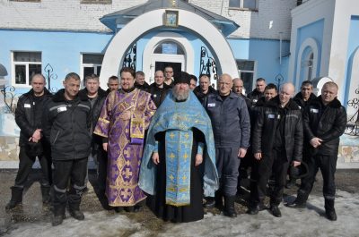 В рамках «Недели молитвы» в исправительной колонии №5 совершено богослужение