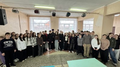 Священник Алексий Киреев рассказал школьникам с. Кижеватово о Благовещении и Пасхе