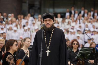 Священник Павел Колесников принял участие в торжествах по случаю празднования Дня славянской письменности и культуры