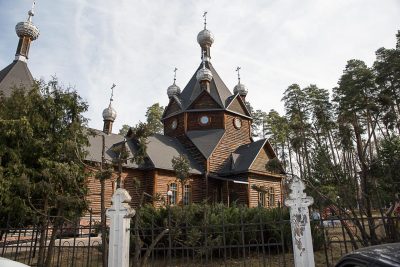 Митрополит Серафим совершил великое освящение храма-крестильни в честь Иоанна Предтечи при Никольском храме в Ахунах