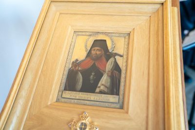 Митрополит Серафим совершил закладку храма Иннокентия Иркутского при семинарии