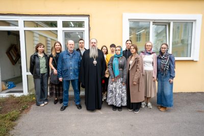 На территории Пензенского епархиального управления открылась мастерская по реставрации икон