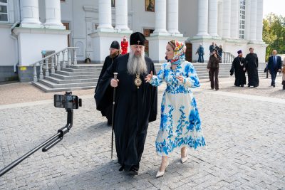 Спасский собор посетила уполномоченный при Президенте РФ по правам ребенка Мария Львова-Белова